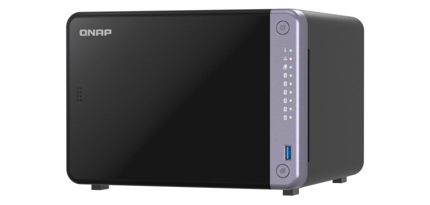 QNAP TS-632X-4G serveur de stockage NAS Tower Alpine Alpine AL-524 4 Go DDR4 QNAP QTS Noir