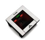 Zebra SP72-H Lector De Una Superficie Horizontal, Lector De Códigos De Barras 1D 2D QR Code, Negro Vidrio Zafiro, Cable USB Blindado, Montaje De Cubo