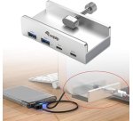 Equip 128967 hub di interfaccia USB 3.2 Gen 1 (3.1 Gen 1) Type-A 5000 Mbit/s Alluminio