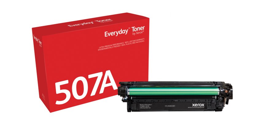 Toner Noir Everyday™ de Xerox compatible avec HP 507A (CE400A), Capacité standard