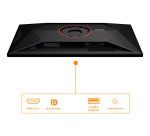 Ecran PC Aoc gaming U32G4U 31,5" 160 Hz 4K UHD Noir et Rouge
