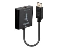 Lindy 41068 adaptador de cable de vídeo 1,5 m DisplayPort HDMI tipo A (Estándar) Negro