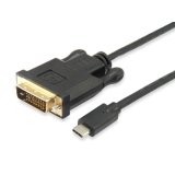 Equip Cable USB-C a DVI-D Dual Link, M/M, 1,8 m