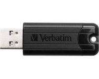 Verbatim clé USB PinStripe 32 Go Usb 3.0 (Usb-A) Noir