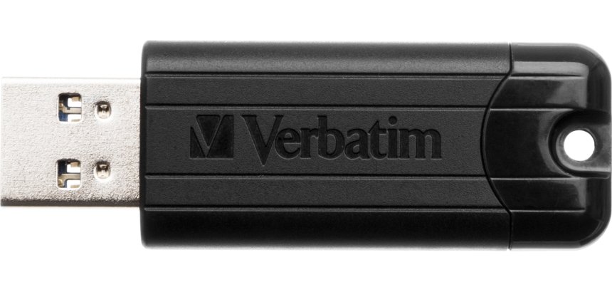 Verbatim clé USB PinStripe 32 Go Usb 3.0 (Usb-A) Noir