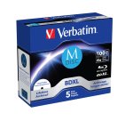 Verbatim 43834 disque vierge Blu-Ray BDXL 100 Go 5 pièce(s)