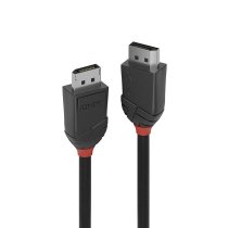 lindy 36490 cable displayport 05 m negro
