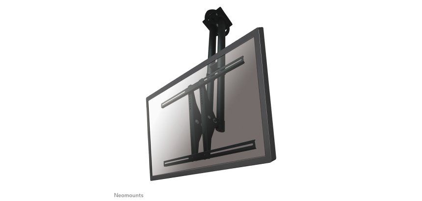 Neomounts PLASMA-C100BLACK Support de plafond pour écran 37-75" - h67-107 cm