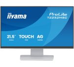 iiyama ProLite T2252MSC-W2AG écran plat de PC 54,5 cm (21.4") 1920 x 1080 pixels Full HD LCD Écran tactile Blanc
