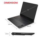 HP E4EW7EA laptop Intel Core Ultra 9 275HX 40,6 cm (16") 2.5K 32 GB DDR5-SDRAM NVIDIA GeForce RTX 5070 Wi-Fi 6 (802.11ax) FreeDOS AI PC Nero