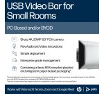 HP Poly Studio V12 USB Video Bar No Power Supply