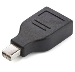 StarTech.com Adaptateur Compact Mini DisplayPort vers DisplayPort - Vidéo 4K x 2K - Convertisseur UHD Mini DP vers DP - Adaptateur mDP vers DP 1.2 - Ordinateur mDP vers Moniteur/Affichage DP - M/F