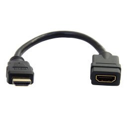 StarTech.com Rallonge HDMI 15,2cm - Câble HDMI Court M/F - Rallonge de Câble HDMI 4K - Économiseur de Port HDMI UHD 4K30Hz M/F - HDMI 1.4 Haut Débit - 28AWG - Rallonge de Cordon HDMI