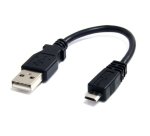 StarTech.com Câble Micro USB 15 cm - A vers Micro B - USB 2.0 - Noir