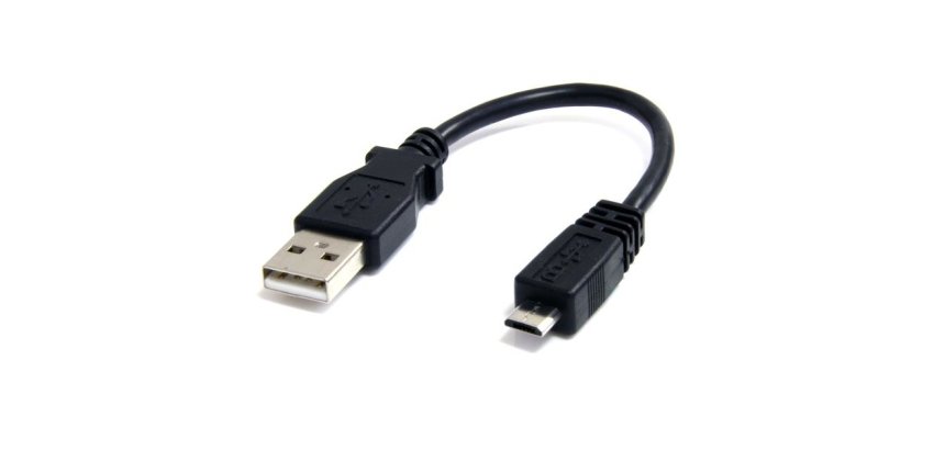 StarTech.com Câble Micro USB 15 cm - A vers Micro B - USB 2.0 - Noir