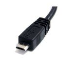 StarTech.com Câble Micro USB 15 cm - A vers Micro B - USB 2.0 - Noir