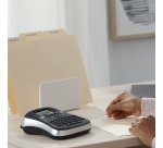 DYMO LabelManager 210D+ Handheld Label Maker Kit | QWERTY Keyboard | with 12mm Black on White D1 Labels & Carrying Case