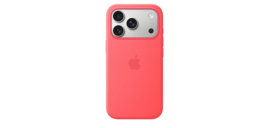 Apple Coque en silicone avec MagSafe pour iPhone 17 Pro - Rose goyave