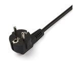 StarTech.com Cable de 2m de Alimentación en Y para Ordenador, 18AWG, EU Schuko a 2x C13, 10A 250V, Cable de Alimentación de CA de Repuesto, para Impresora, para Monitor, UL