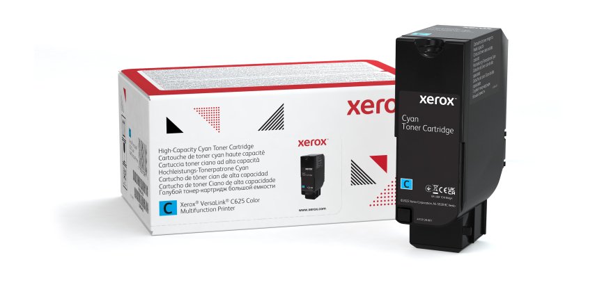 Xerox Cartouche de toner Cyan de Grande capacité Imprimante couleur multifonctions ® VersaLink® C625 (16000 pages) - 006R04637