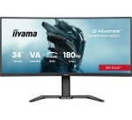 iiyama G-MASTER GCB3484WQSU-B1 écran plat de PC 86,4 cm (34") 3440 x 1440 pixels UltraWide Quad HD LED Noir