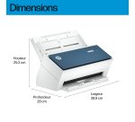 HP ScanJet Enterprise Flow 9000 s1 Scanner à défilement A3, jusqu’à 80ppm/160ipm, 600x 600 DPI