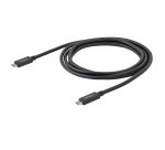 StarTech.com Câble USB-C de 50cm, USB 10Gbps, 60W (3A) Power Delivery, 8K 60Hz/4K 144Hz DP Alt Mode - Compatible Thunderbolt