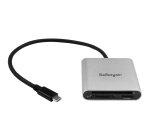 StarTech.com USB 3.0 Flash Memory Multi-Card Reader / Writer with USB-C - SD, microSD, CompactFlash