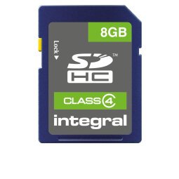 Integral 8GB SDHC CLASS 4 MEMORY CARD 8 Go SD UHS-I