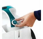 Polti Vaporetto Smart 100_T Cylinder steam cleaner 1500 W Blue, White