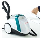 Polti Vaporetto Smart 100_T Cylinder steam cleaner 1500 W Blue, White