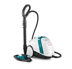 Polti Vaporetto Smart 100_T Cylinder steam cleaner 1500 W Blue, White