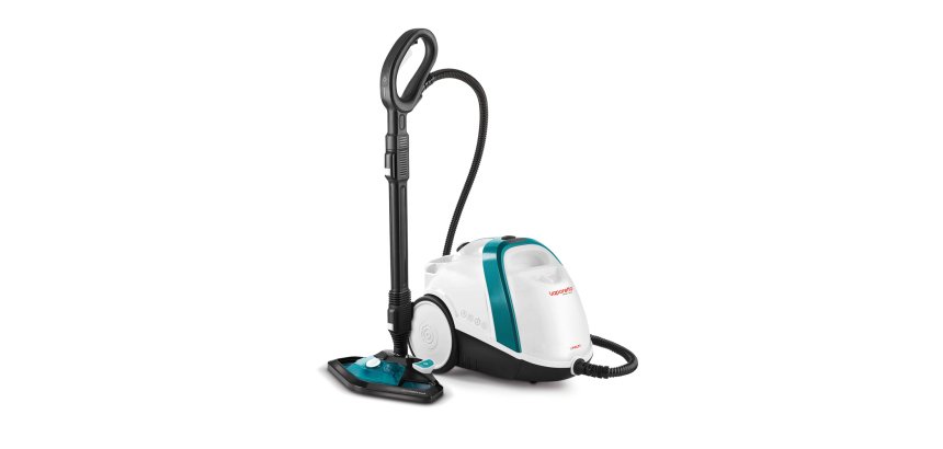 Polti Vaporetto Smart 100_T Cylinder steam cleaner 1500 W Blue, White