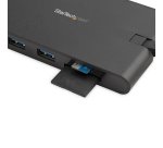 StarTech.com Adaptateur Multiport USB-C - Mini Dock USB Type C avec 4k HDMI ou 1080p VGA - 100W Power Delivery Passthrough, Hub 3x USB 3.0, GbE, SD & MicroSD - Station d'Accueil PC Portable