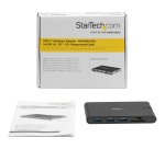 StarTech.com Adaptateur Multiport USB-C - Mini Dock USB Type C avec 4k HDMI ou 1080p VGA - 100W Power Delivery Passthrough, Hub 3x USB 3.0, GbE, SD & MicroSD - Station d'Accueil PC Portable