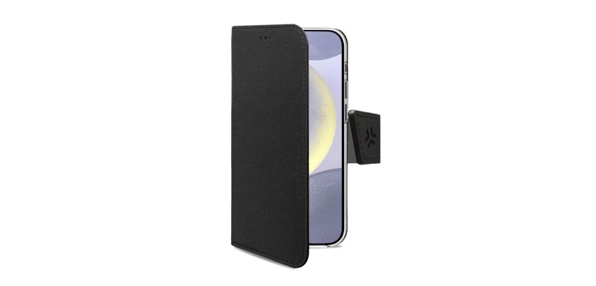 Celly WALLY mobile phone case 17 cm (6.7") Wallet case Black