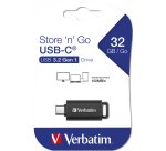 Verbatim Store 'n' Go lecteur USB flash 32 Go USB Type-C 3.2 Gen 1 (3.1 Gen 1) Noir