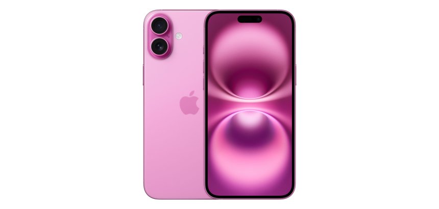 Apple iPhone 16 Plus 17 cm (6.7") Double SIM iOS 18 5G USB Type-C 256 Go Rose