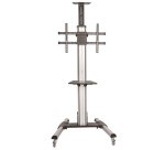 StarTech.com TV Cart - Height Adjustable - Lockable Wheels