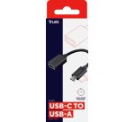 Trust 20967 câble USB 0,09 m USB C USB A Noir