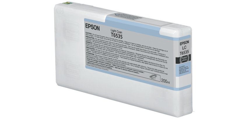 Epson T6535 Light Cyan Ink Cartridge (200ml)