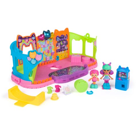 Gabby's Dollhouse , L’Attico a Tema Feste della Casa delle Bambole di Gabby, Compatibile al Playset della Casa delle Bambole, Giocattoli per Bambine e Bambine, 3+ Anni