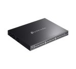TP-Link Omada SG3452XMPP commutateur réseau Géré L2+ Gigabit Ethernet (10/100/1000) Connexion Ethernet, supportant l'alimentation via ce port (PoE) 1U Noir