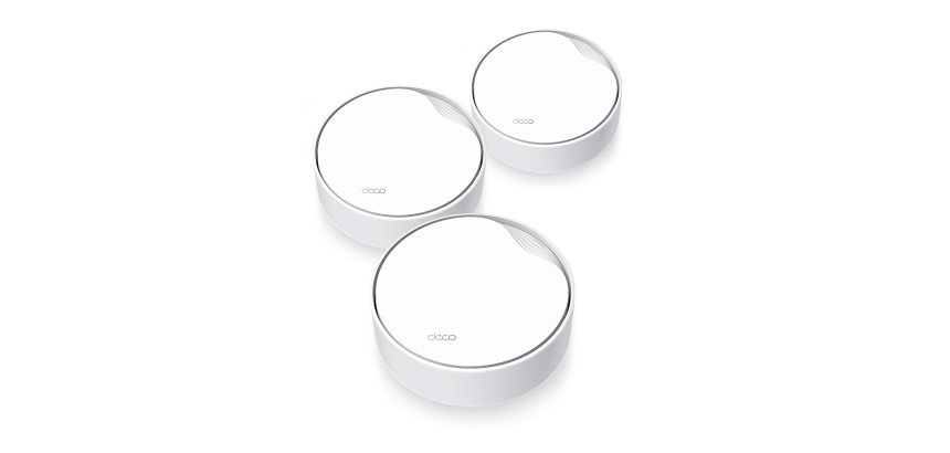 TP-Link DECO X50-PoE(3-PACK) Dualband (2,4 GHz / 5 GHz) Wi-Fi 6 (802.11ax) Weiß 2 Intern