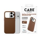 PanzerGlass CARE™ by ® Solo Vegan Leather Case Brown w. MagSafe iPhone 18 Pro | 17 Pro coque de protection pour téléphones portables Housse Marron