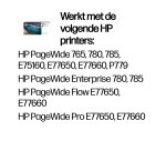 HP 982X - hoog rendement - zwart - origineel - PageWide - inktcartridge