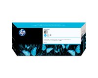 HP 81 cartouche d'encre cyan 680 ml