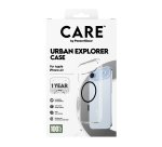 PanzerGlass CARE™ by ® Urban Explorer Case Transparent w. Black MagSafe iPhone Air protective phone case Black Cover