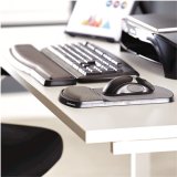 Tapis de souris avec repose-poignet hauteur ajustable Fellowes