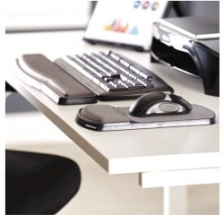 Tapis de souris avec repose-poignet hauteur ajustable Fellowes